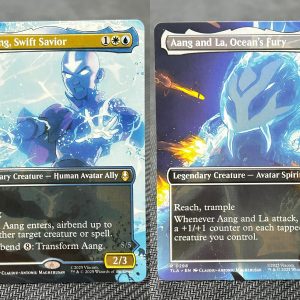 Aang, Swift Savior // Aang and La, Ocean's Fury